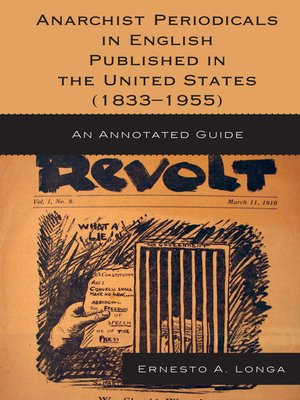 cover image of Anarchist Periodicals in English Published in the United States (1833-1955)